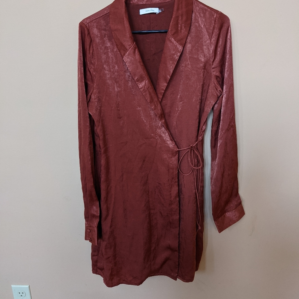Lulus Wrap Blazer Dress